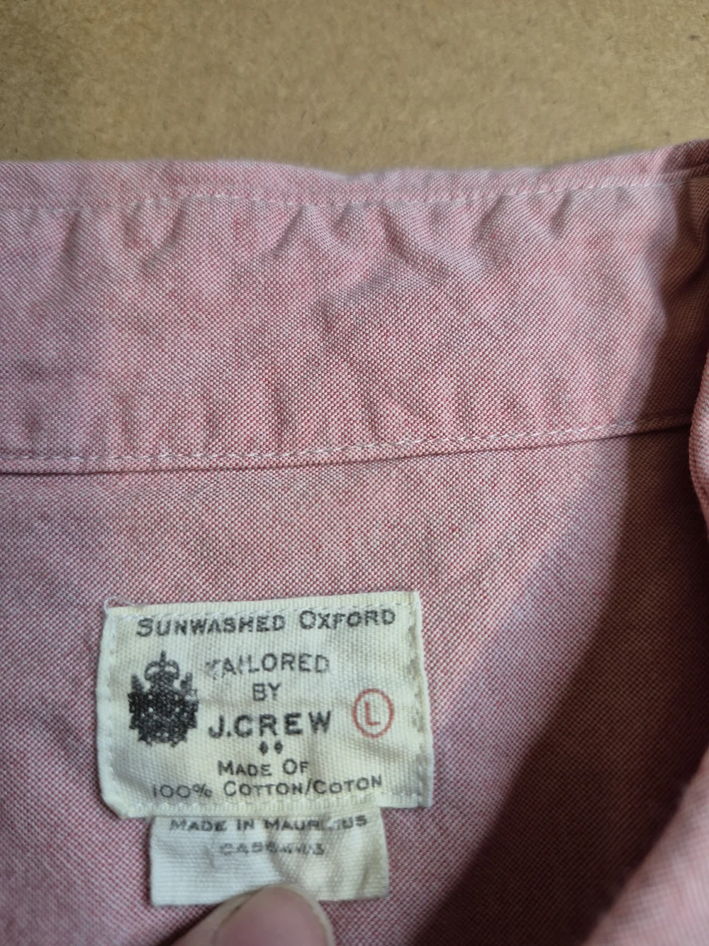Men's Casual Pink 1/4 Button-Down Shirt with Pocket 4337/6
